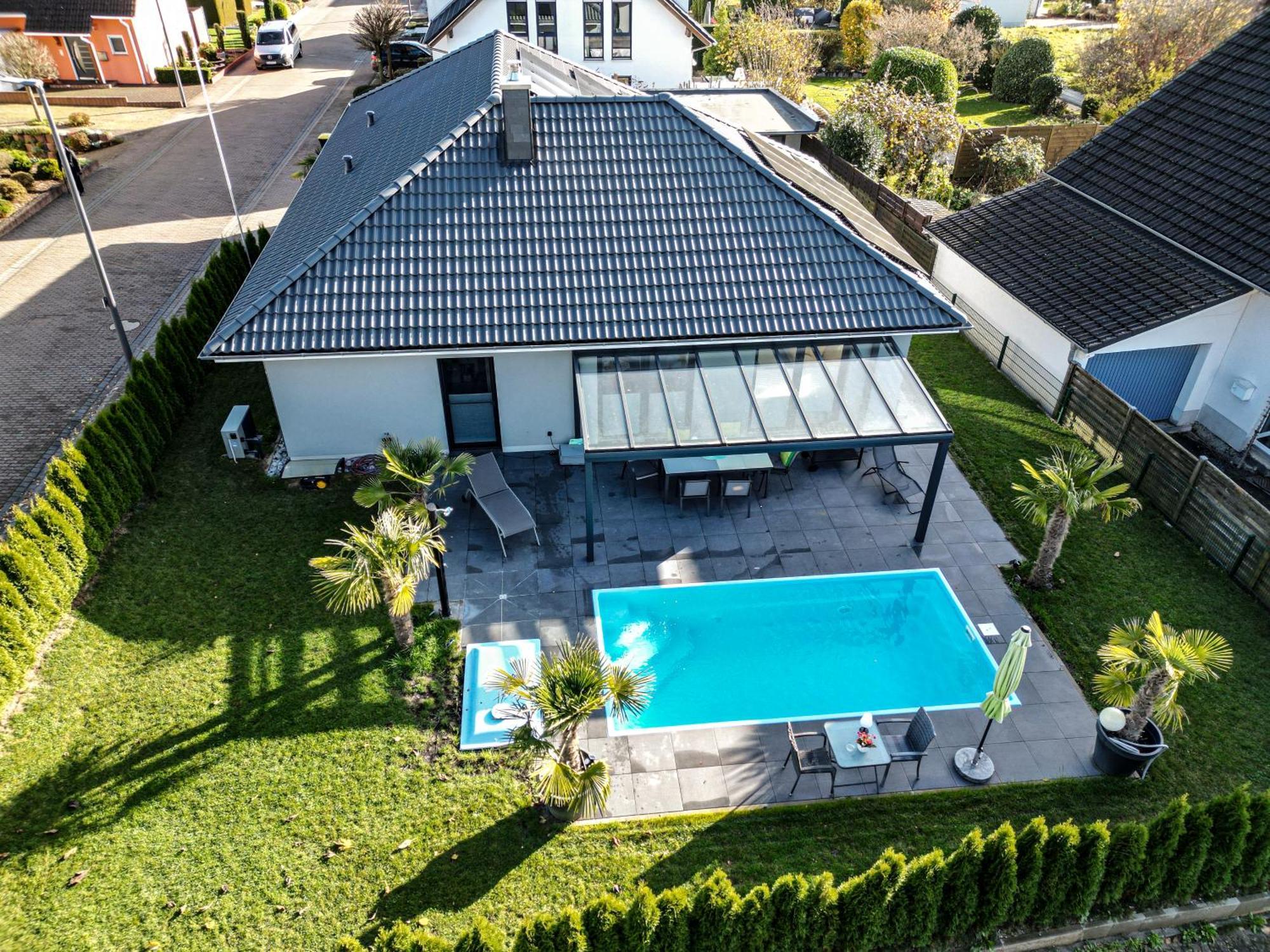 Ruhige Wohnung Mit Terrasse Oberbrechen Εξωτερικό φωτογραφία